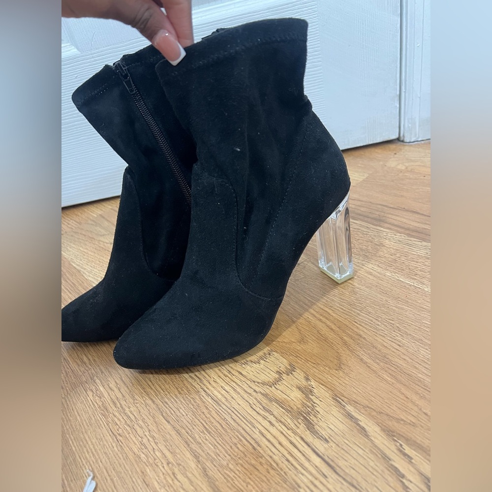 Black booties